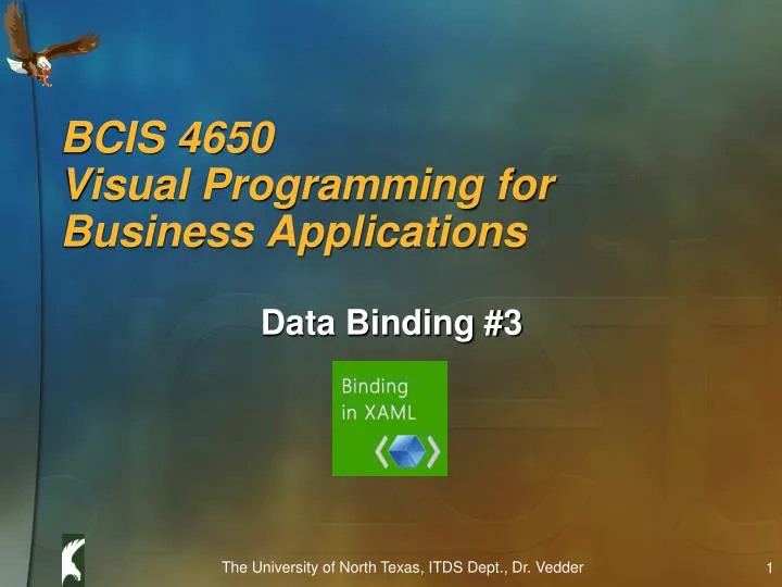 bcis 4650 visual programming for business applications