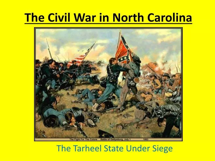 the civil war in north carolina