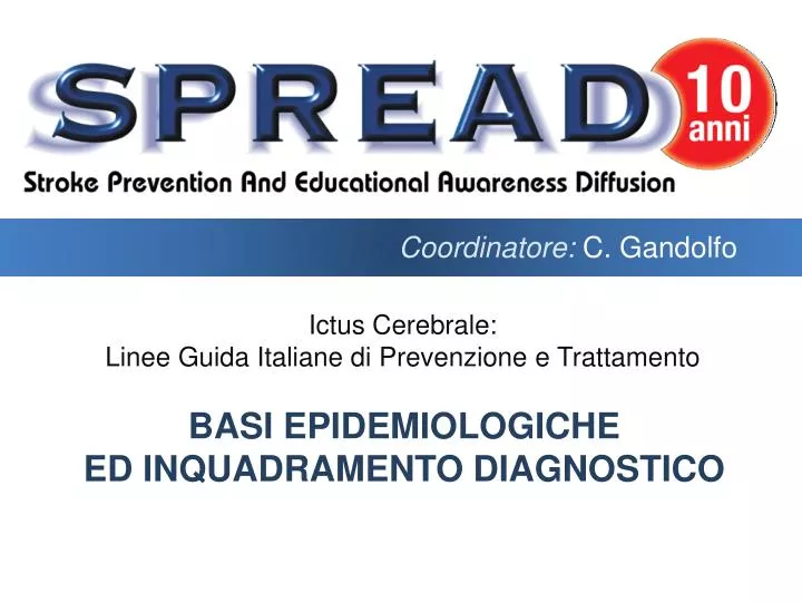 basi epidemiologiche ed inquadramento diagnostico