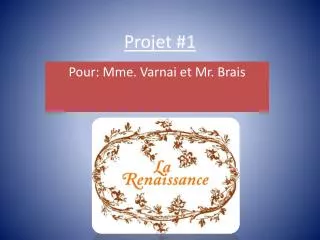 projet 1