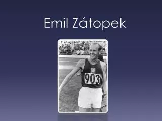Emil Zátopek