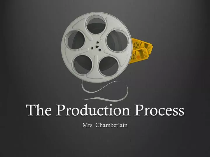 the production process