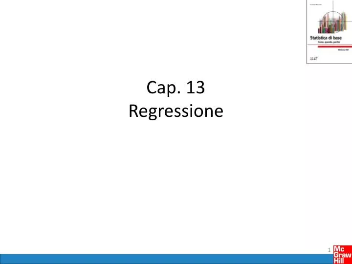 cap 13 regressione
