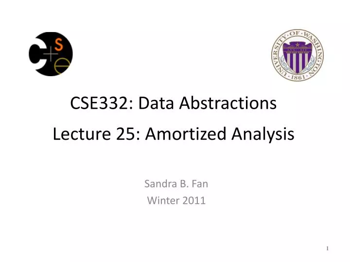 cse332 data abstractions lecture 25 amortized analysis