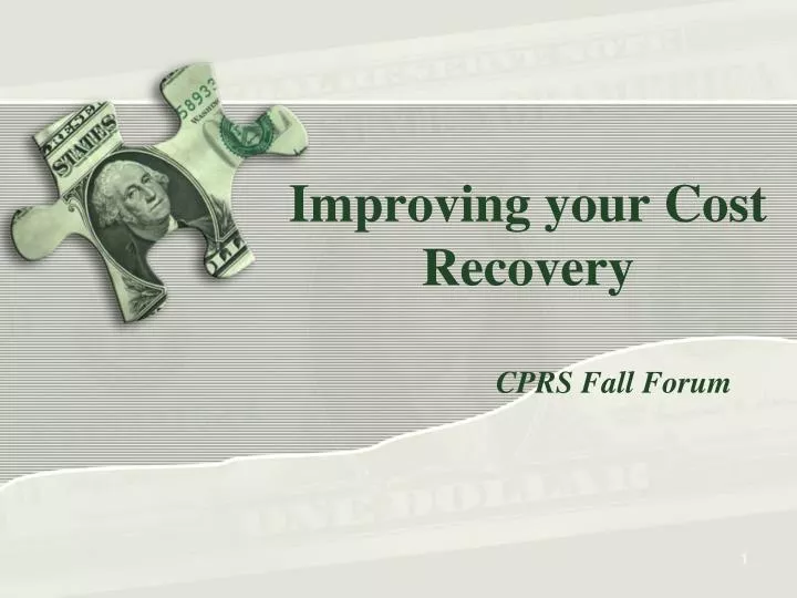 improving your cost recovery