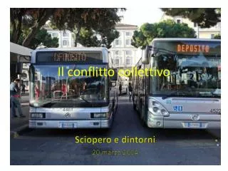 il conflitto collettivo