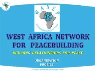 BUILDING RELATIONSHIPS FOR PEACE