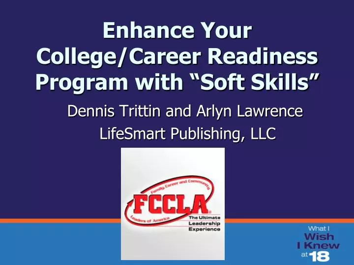 enhance your college career readiness program with soft skills