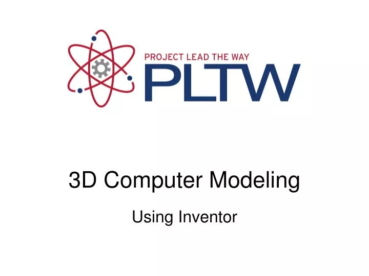 3d computer modeling