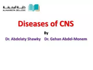 Diseases of CNS