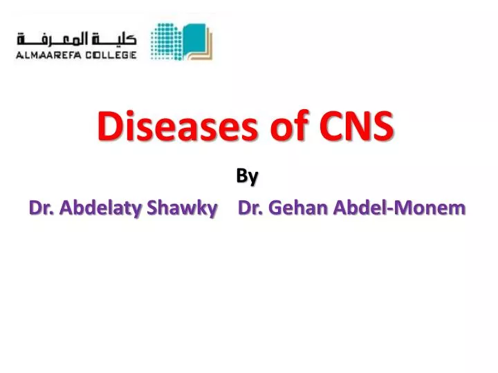 diseases of cns
