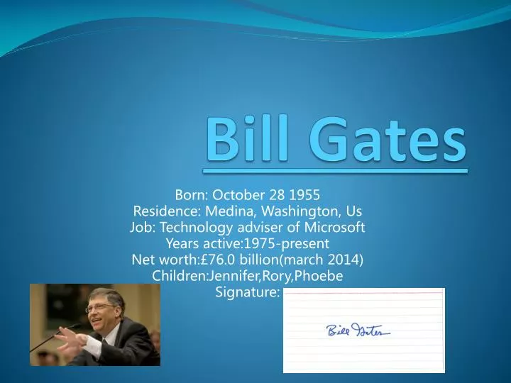 bill gates