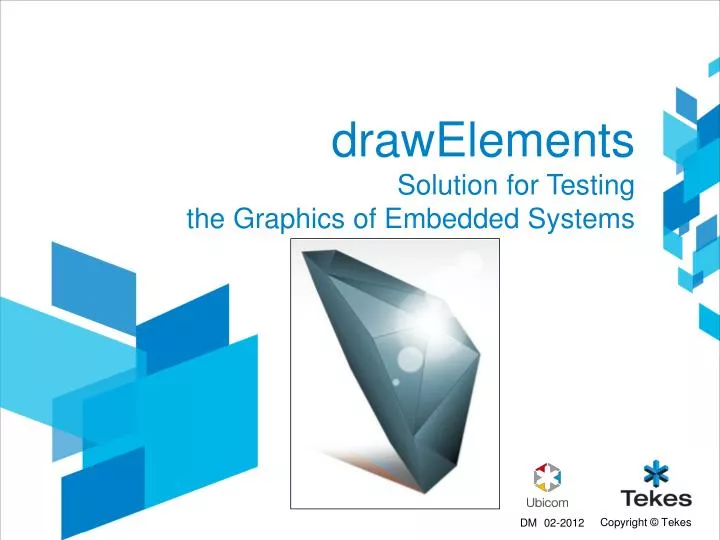 drawelements solution for t esting the graphics of embedded systems