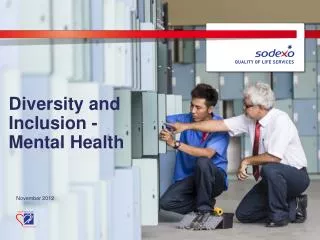 Diversity and Inclusion -Mental Health