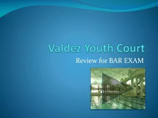 Valdez Youth Court
