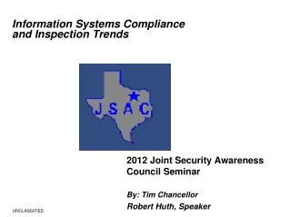 Information Systems Compliance and Inspection Trends