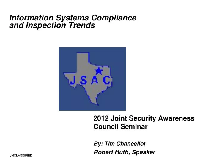 information systems compliance and inspection trends
