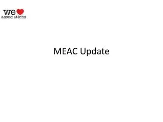 MEAC Update
