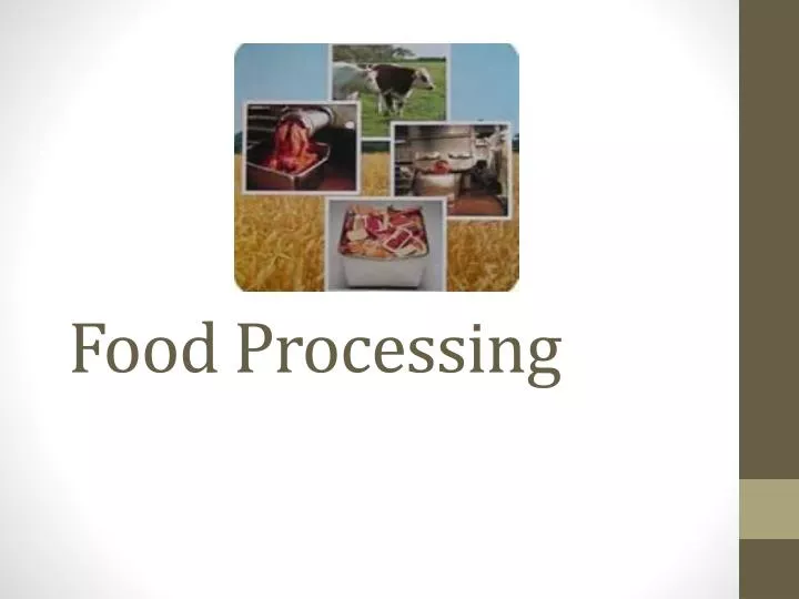food processing