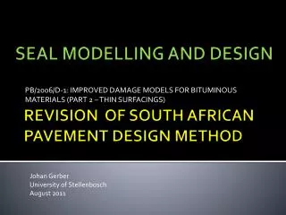 pb 2006 d 1 improved damage models for bituminous materials part 2 thin surfacings