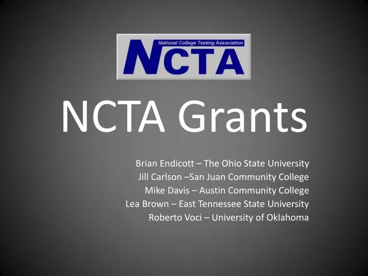 ncta grants