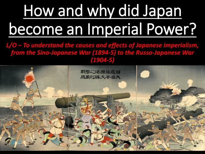 how and why did japan become an imperial power