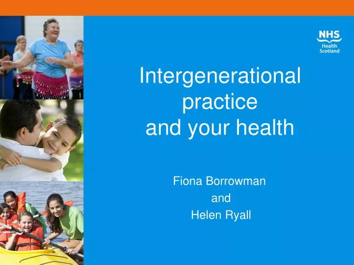intergenerational practice and your health