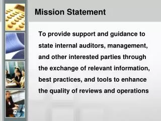 Mission Statement