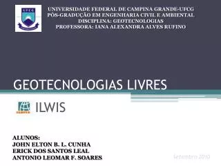 geotecnologias livres