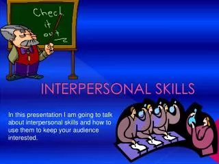 INTERPERSONAL SKILLS