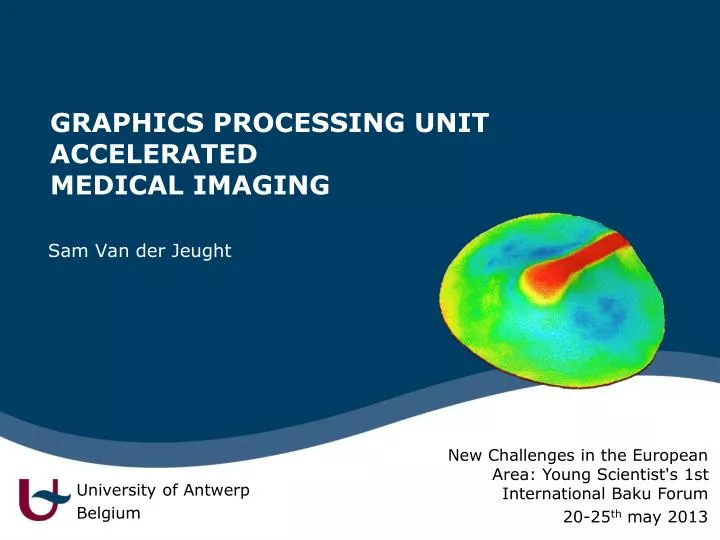 graphics processing unit accelerated medical imaging