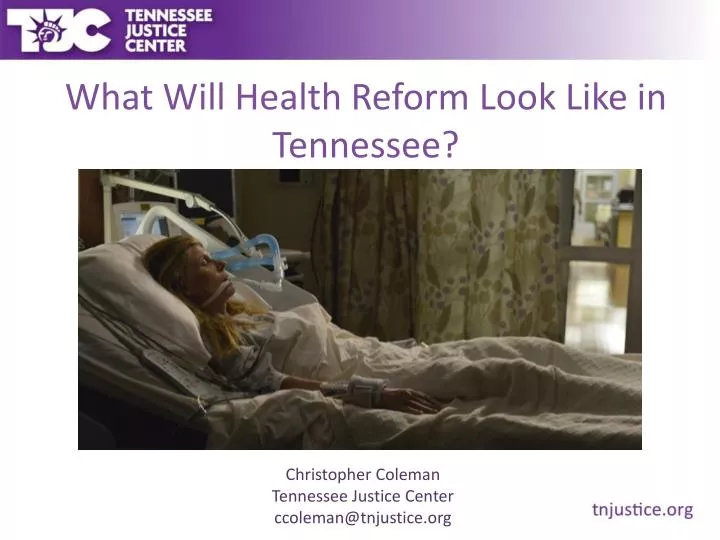 what will health reform look like in tennessee