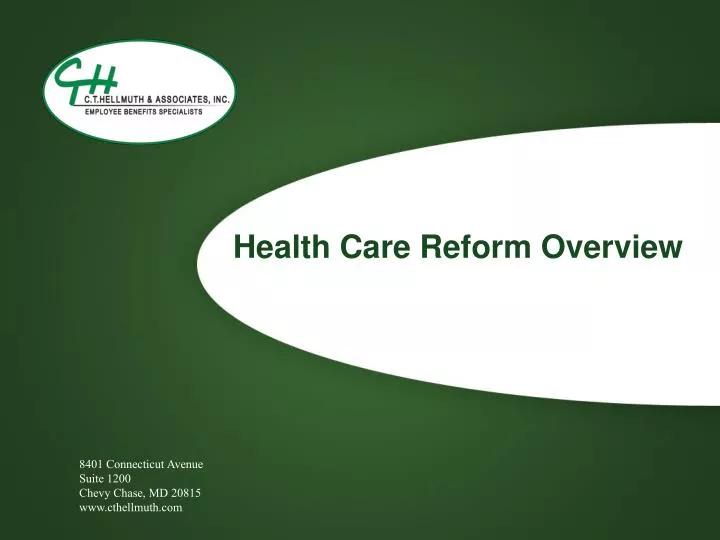 health care reform overview