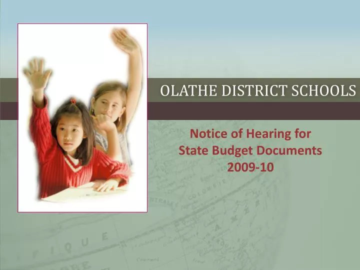 PPT Olathe District Schools PowerPoint Presentation free download
