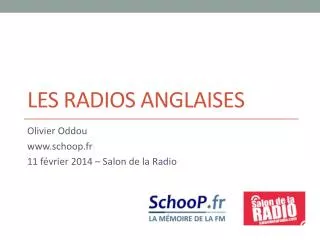 les radios anglaises