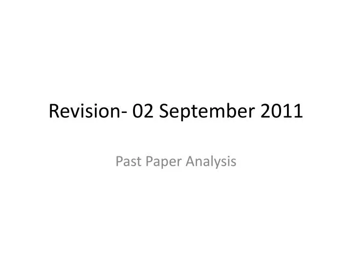 revision 02 september 2011