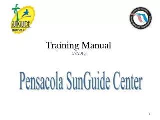 Training Manual 5/8/2013