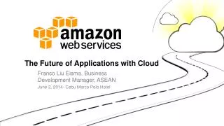 The Future of Applications with Cloud
