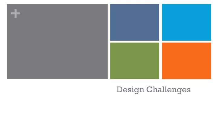 design challenges