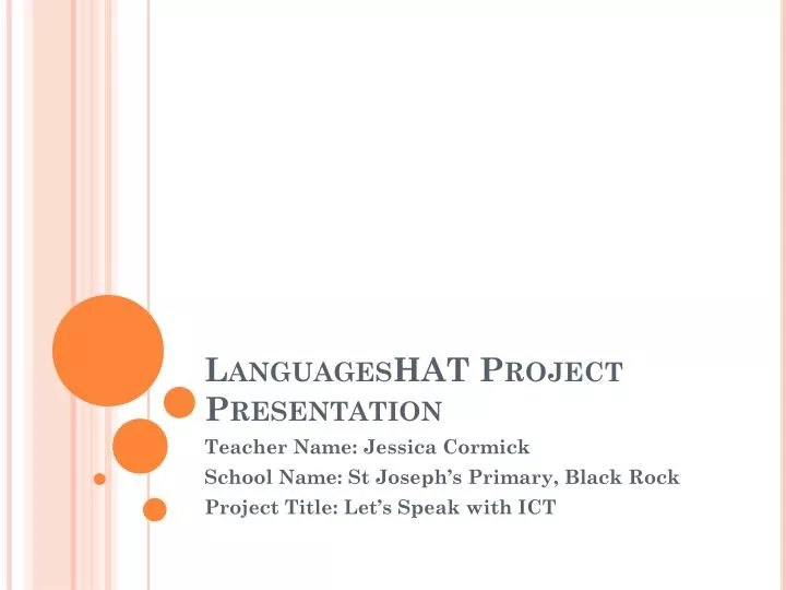 languageshat project presentation