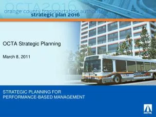 OCTA Strategic Planning