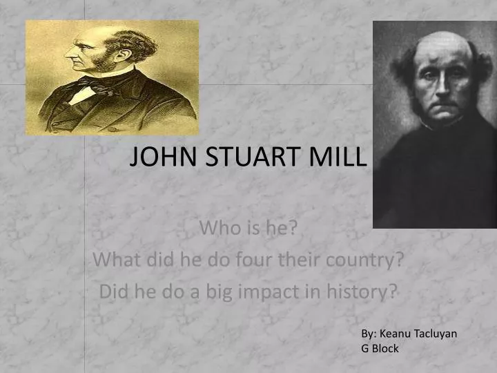 john stuart mill