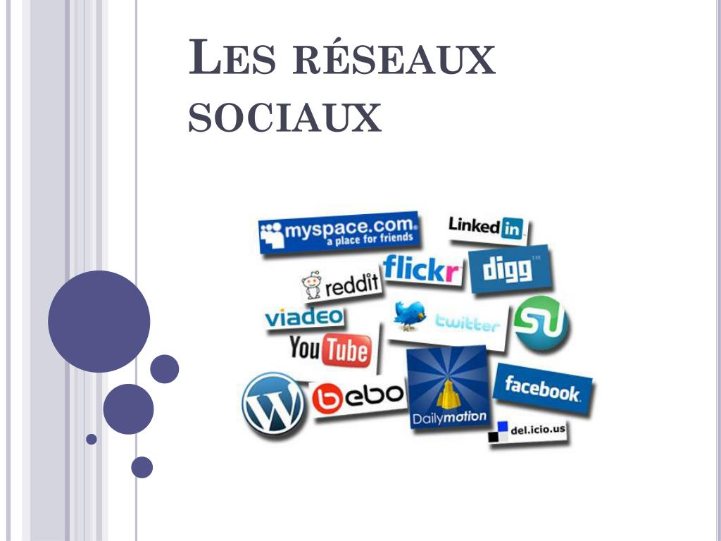 PPT - Les réseaux sociaux PowerPoint Presentation, free download - ID ...