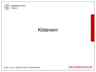 kildevern