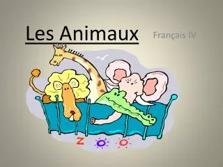 les animaux