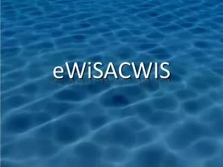 eWiSACWIS