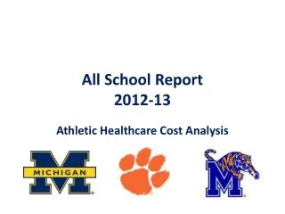 All School Report 2012-13