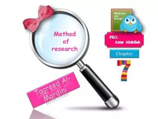 Method of research