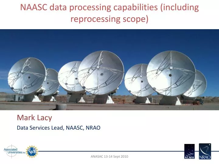 naasc data processing capabilities including reprocessing scope