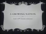 A Growing Nation - slide 1